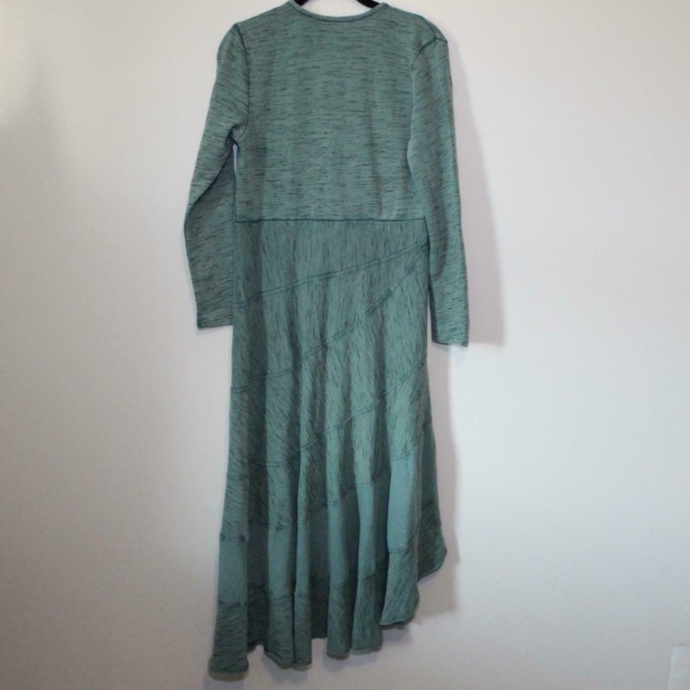 Soft Surroundings Thermal Duster Long Cardigan Green Size PS Petite S H12771 - Picture 11 of 16